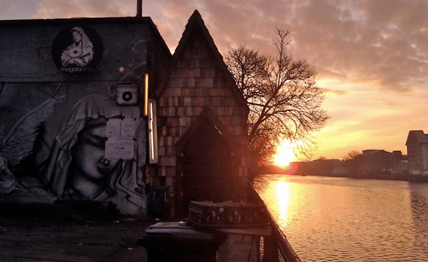 Sonnenaufgang an der Spree